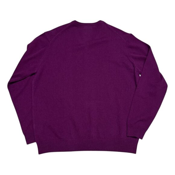 CASHMERE Saks Fifth Ave Luxury Designer Italy Business Casual Sweater Mens 2XL - Picture 1 of 5